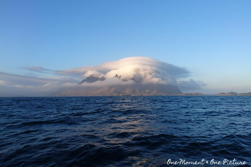 Regenwolken, Lofoten