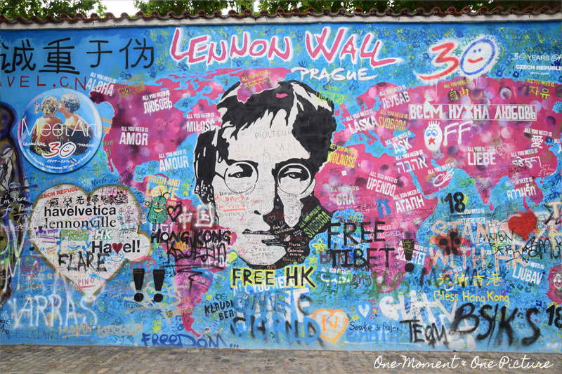 John Lennon, Wall, Prag, Beatles